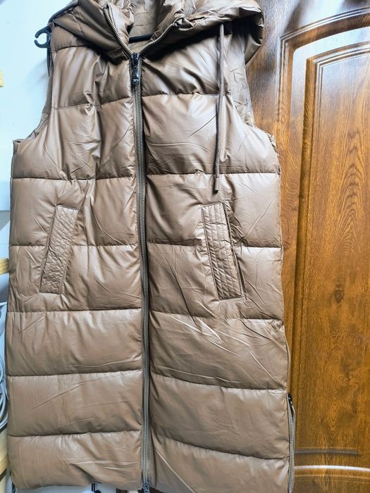 Kamizelka r. S nowa kolor brąz