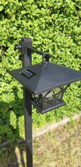 Elegancka LATARNIA Solarna 2w1 | Model Retro 2026