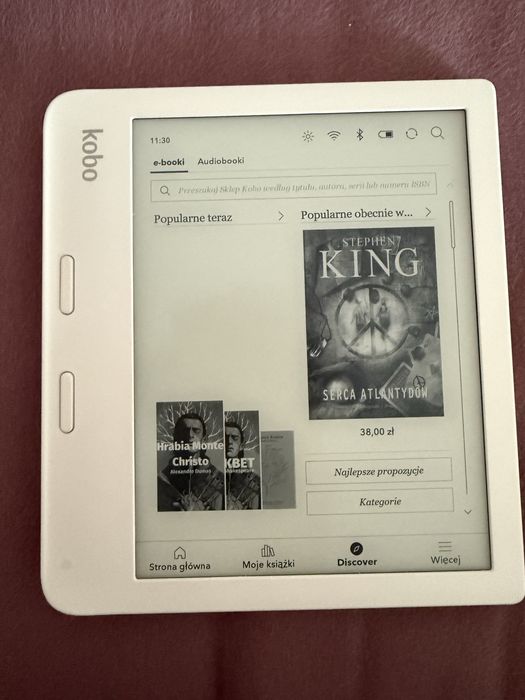 Kobo Libra 2 czytnik ebooków