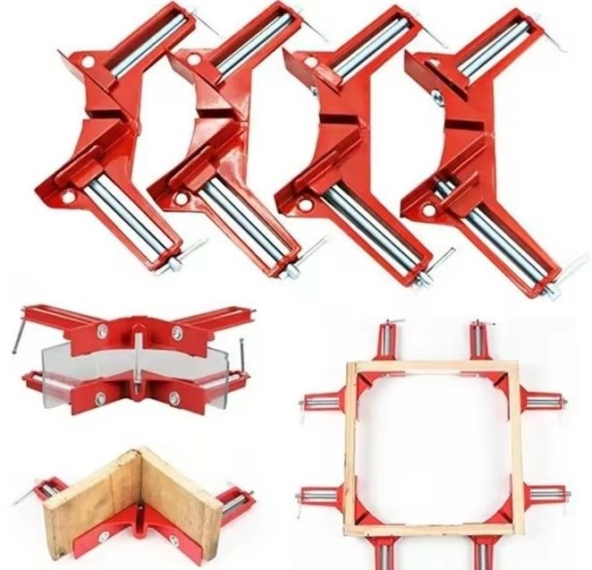 Ściski kątowe komplet 4 sztuki