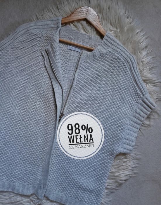 Sweter wełna+ kaszmir Nice Connection