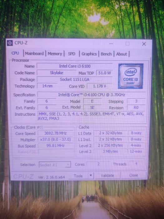 ПК I3-6100/DDR4-16GB/SSD250+240GB системний блок