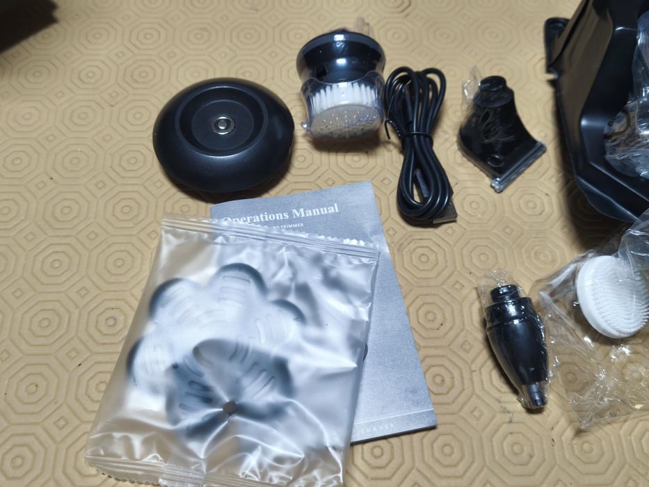 Barbeador elétrico para carecas multiusos