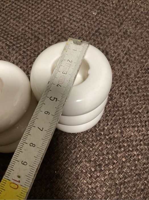 Świeczniki ceramiczne 2 sztuki