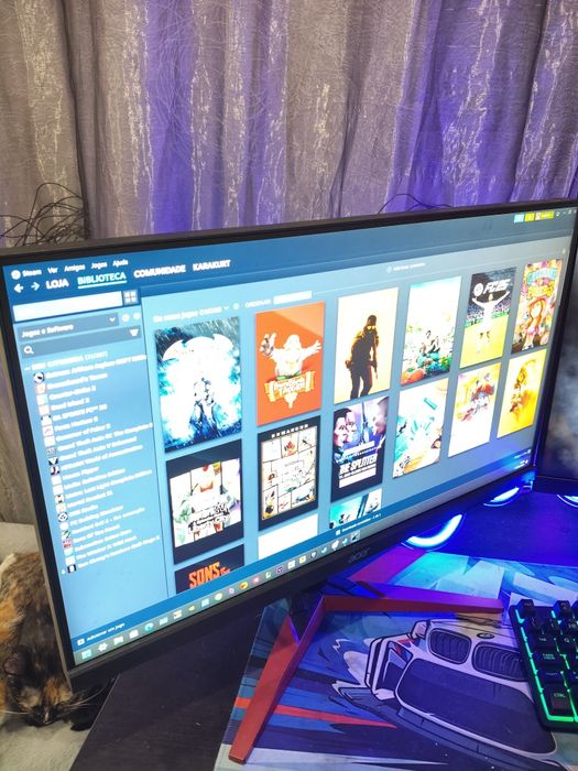 Monitor Gaming Acer KG251 como novo