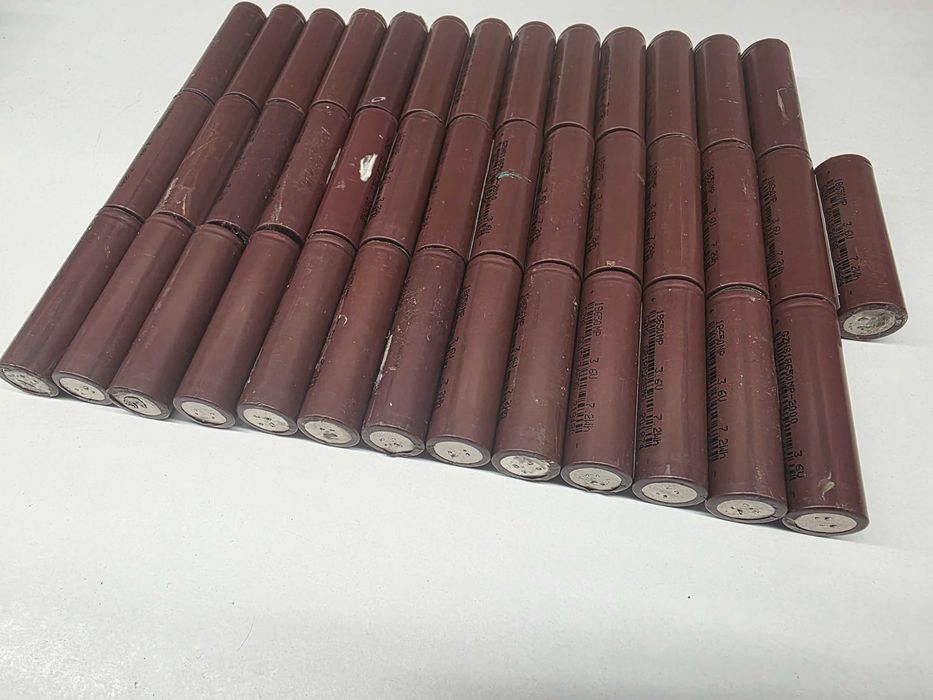 Pakiet 40 szt. testowanych ogniw 18650 CHY 1900 mAh Brzozowe