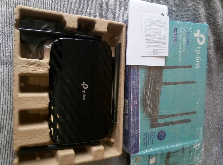 Маршрутизатор Wi-Fi роутер TP-LINK Archer C6 гигабитный