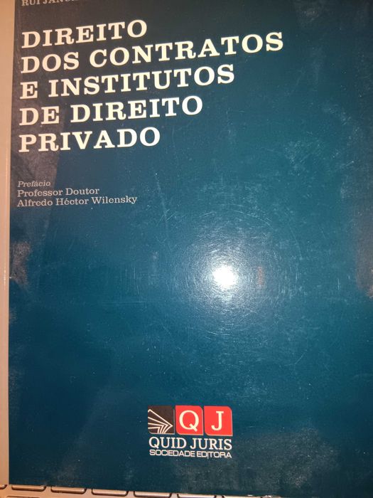 Direito dos contratos e institutos de direito privado