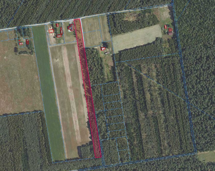 Duża działka w spokojnej okolicy - Jaźwiny k. Białej Podlaskiej