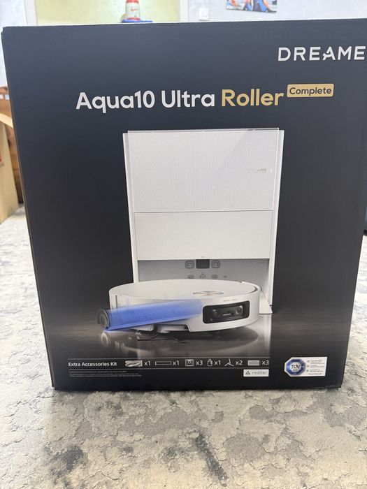 Робот-пилосос миючий Dreame Aqua  10 Ultra Roller Complete White