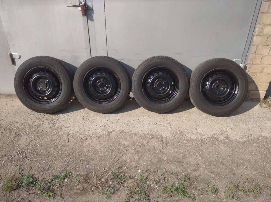 Колеса, диски, шини R13 4/100(98)175/70 як НОВІ DAEWOO, ВАЗ, Жигулі ідеальні