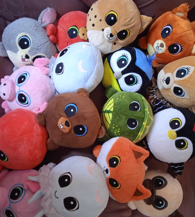 М'яка іграшка кругла Звірюшки Колекція