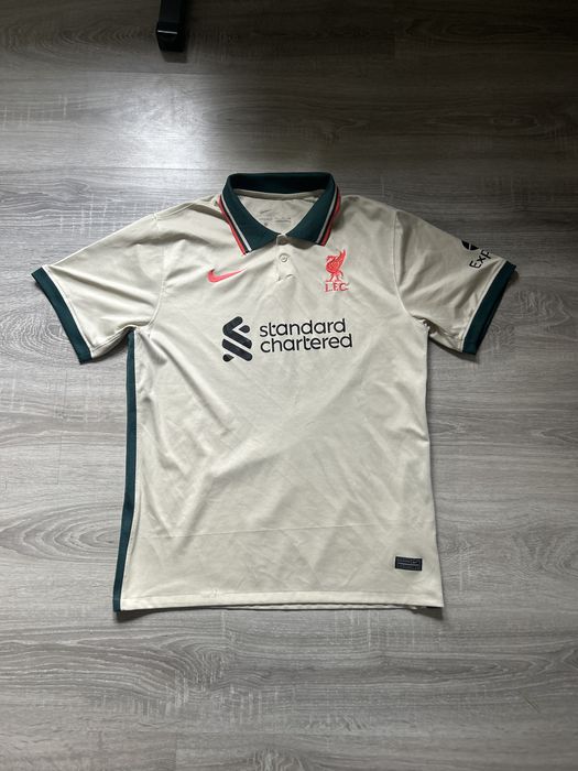 koszulka w stylu polo liverpoolu koloru bezowego