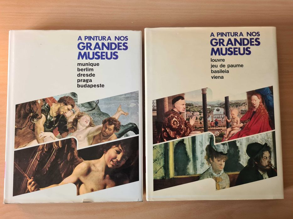 2 livros "A Pintura dos Grandes Museus"