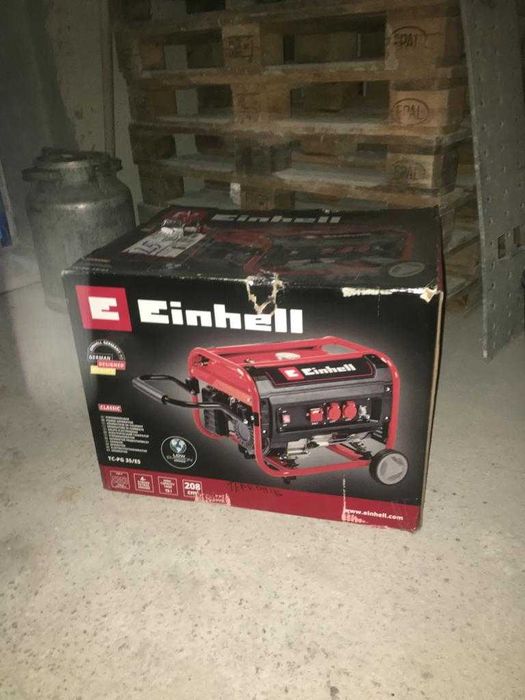 продам генератор бензиновий новий EINHELL  TC-PG 35/E5