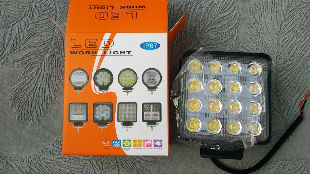 Фара led 48 Вт 16 диодов