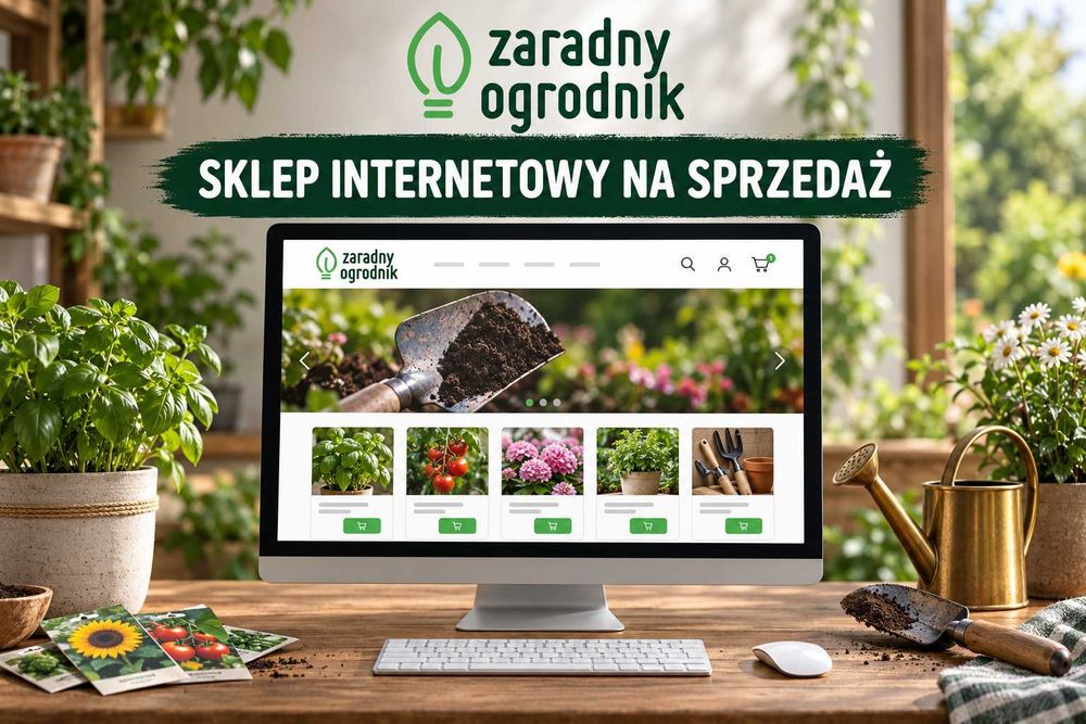 Gotowy sklep internetowy branży dom i ogród