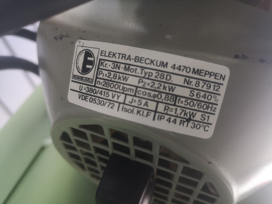 Frezarka Dolnowrzecionowa Elektra Beckum TF100
