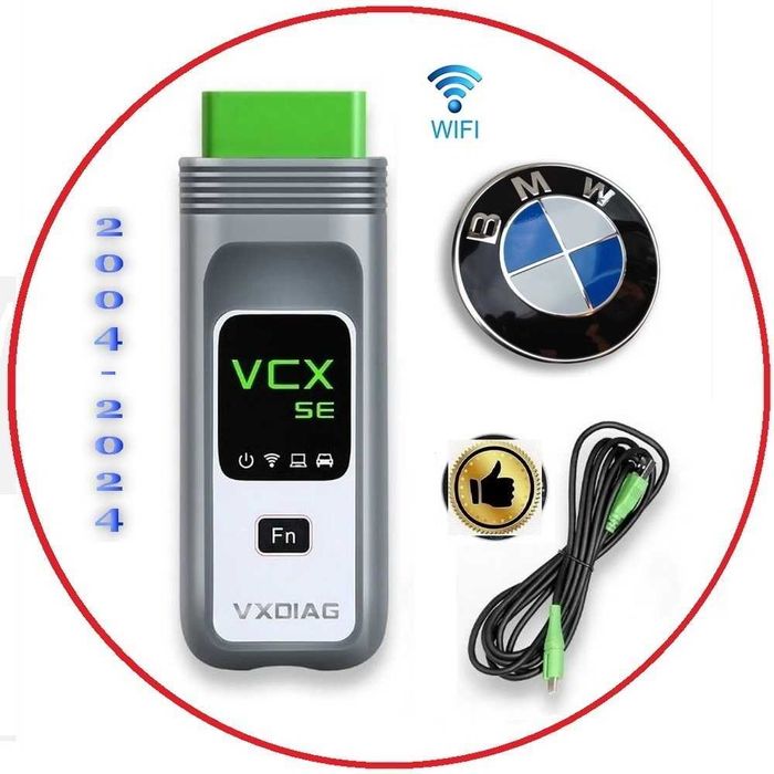 Автосканер VXDIAG VCX SE OBD2 для Benz (Wi-Fi+USB) диагностики 2024г