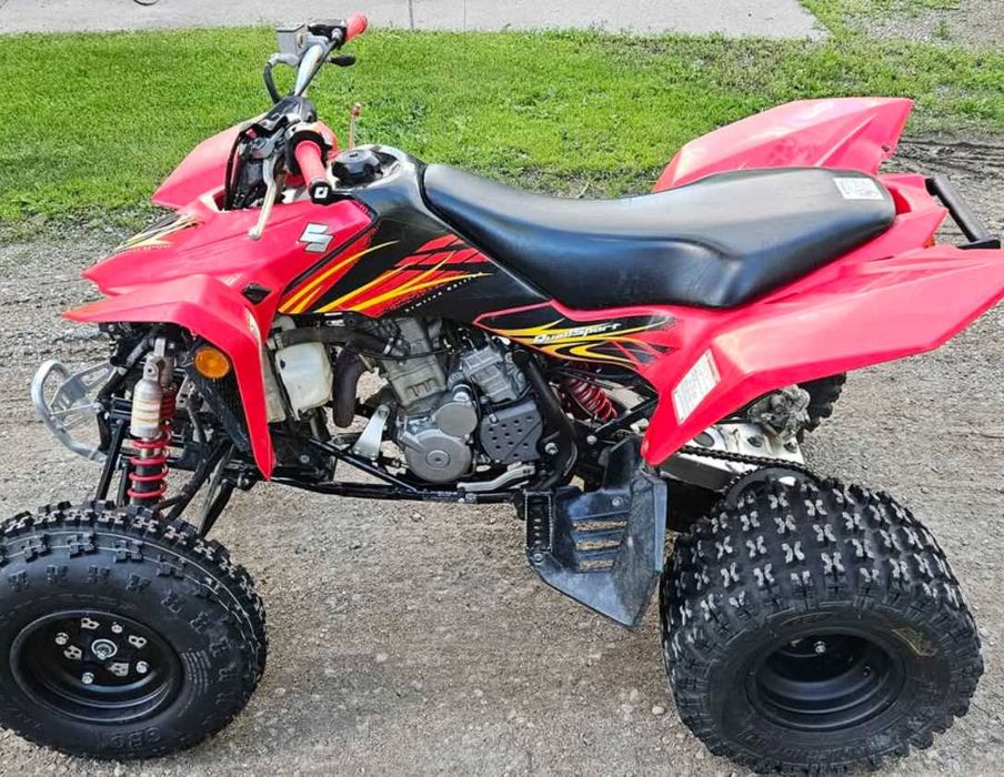 suzuki ltz 400 11r na wtrysku karter glowica skrzynia plastiki wahacze