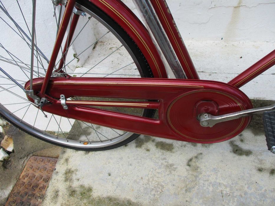 Bicicleta Pasteleira Sport Vermelha