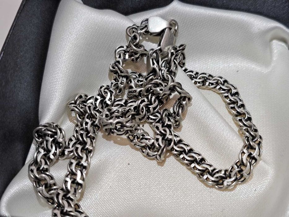 Srebrny Łańcuszek Garibaldi pr.925/33g