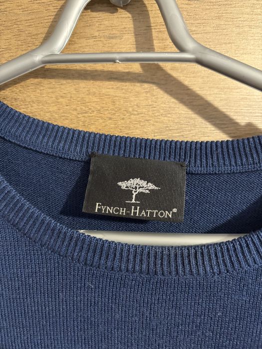 Sweter Fynch-Hatton | 100% Wełna Merino | Rozmiar L | Jak Nowy!