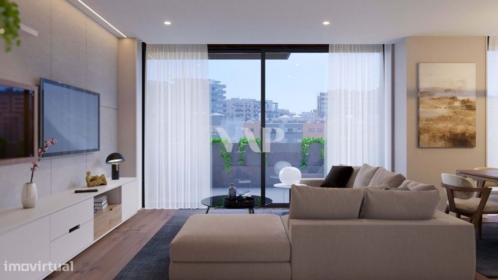 Apartamentos T1 e T2  em Empreendimento de Luxo com Piscina no Centro