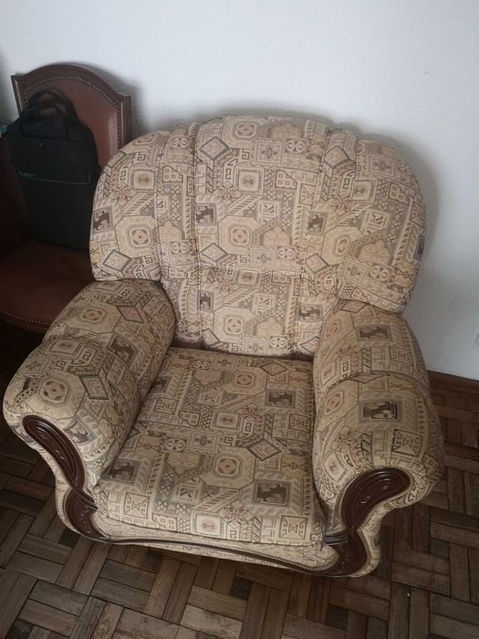 Conjunto três sofás