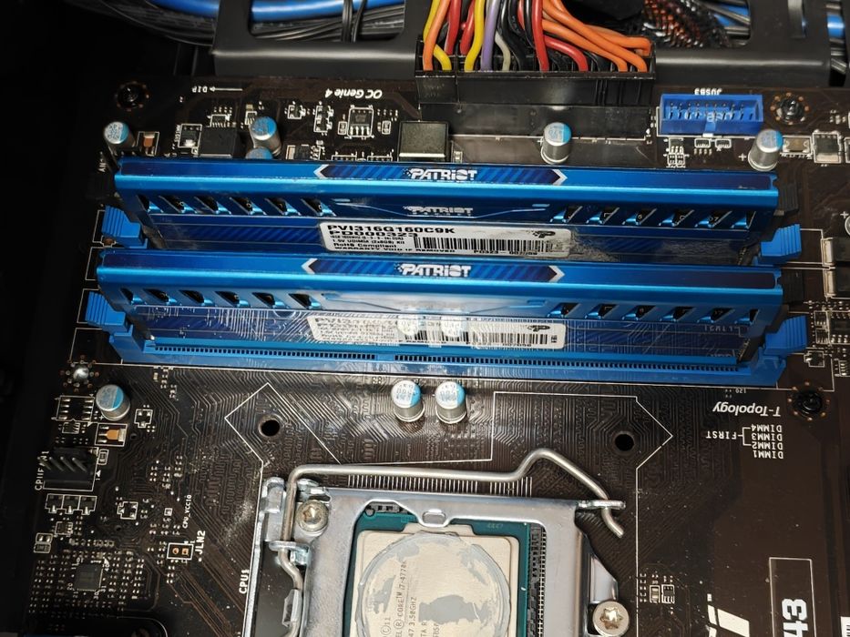 Zestaw i7-4770K MSI Z87-G43 16GB DDR3 Patriot