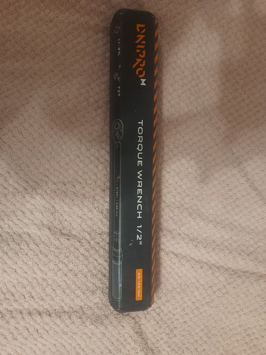 Динамометричний ключ 1/2" DNIPRO-M (20–120 Nm)