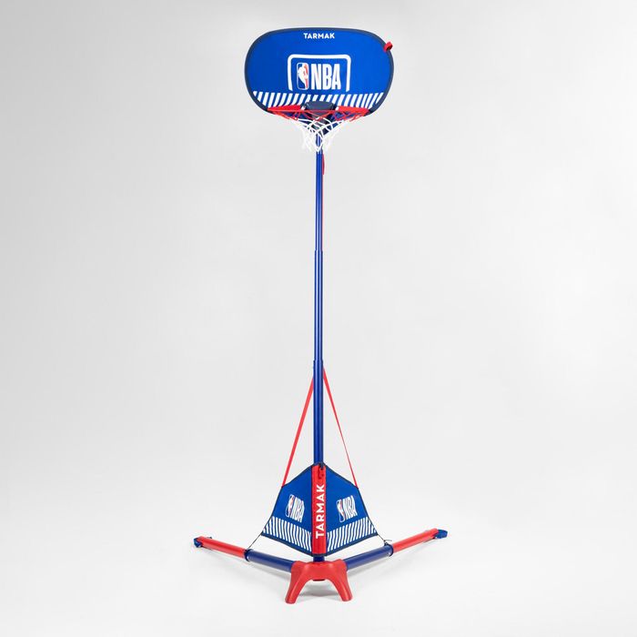 Tabela de Basquetebol com Base Móvel Regulável de 1 m a 1,80 m HOOP
