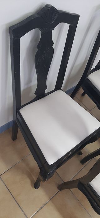 Queen anne cadeiras reparadas 120€ todas (6)