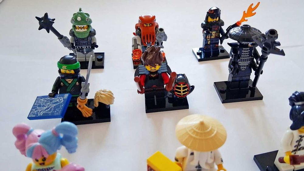 Lego 71019 The LEGO Ninjago Movie Nove Minifiguras colecção novas
