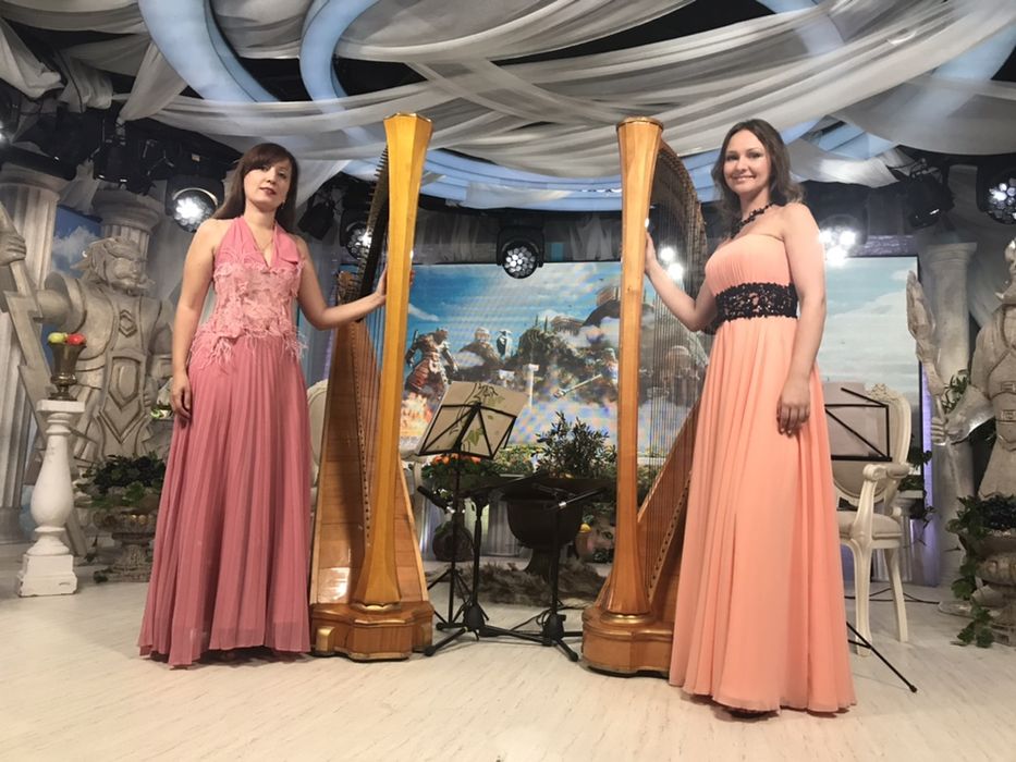 Игра на арфе