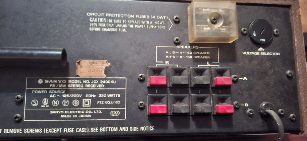 Stereo Receiver JCX 2400  KU