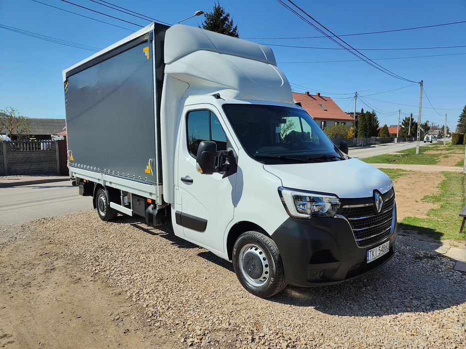 Renault MASTER 2.3DCI 165KM** WINDA DHOLLANDIA** Skrzynka-Plandeka+1xFIRANKA 8-EuroPalet* UDT-ważne 02.28** POLSKI SALON** 217 TYŚ KM** DMC do 3.5T kat.B**