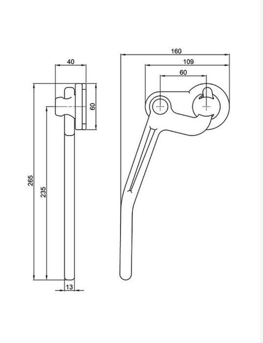 Замок борта самоскида
