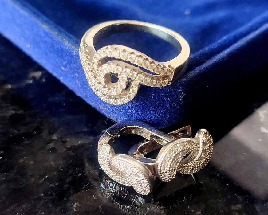 Anel e Brincos Prata & Zicornias