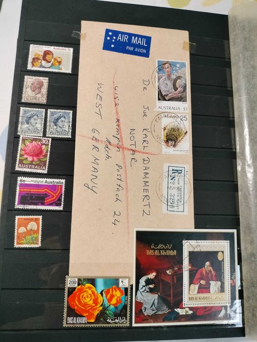 Lindíssima Coleção de 69 Selos antigos