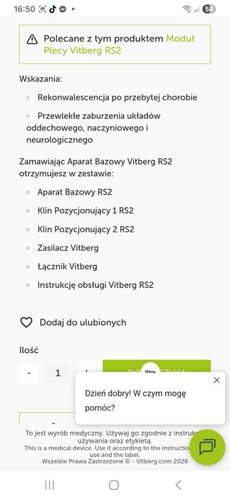 Vitberg zestaw do wibroterapi ,rechabilitacji ,masażu