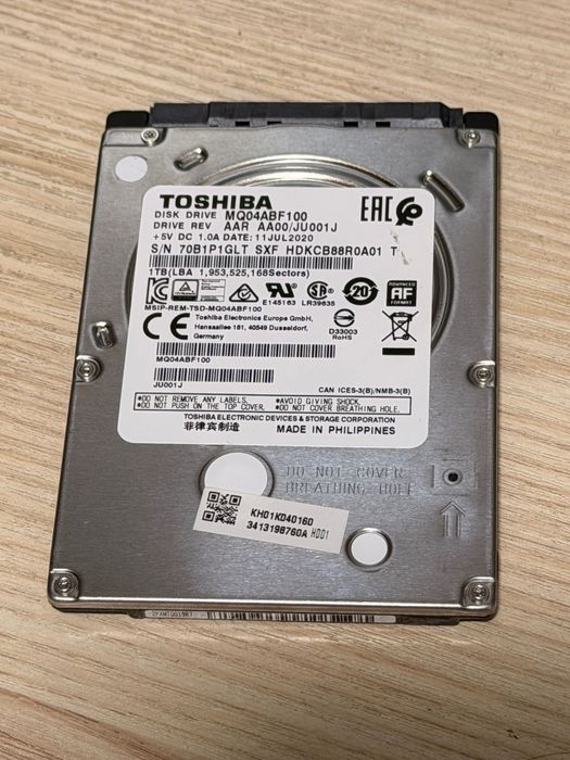 toshiba mq04abf100 - Купити електроніку - Ціни на OLX.ua
