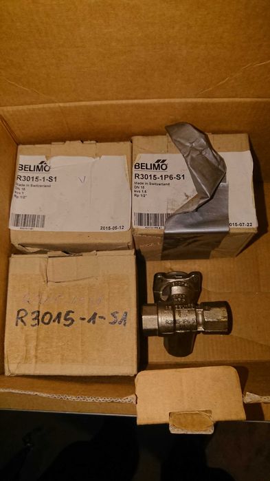 Zawór 3-drogowy kulowy Belimo R3015-1-S1 kvs 1 DN 15 Rp 1/2''