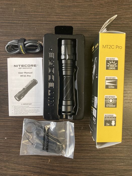 Потужний кишеньковий ліхтар Nitecore MT2C PRO