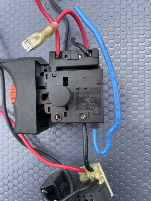 Interruptor + cabo alimentação Black Decker