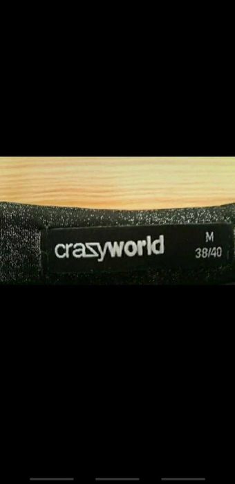 Sukienka, tunika, bluzka S M L srebrna cekiny ostatki karnawał