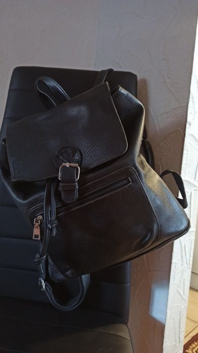 Рюкзак шкіряний сумка