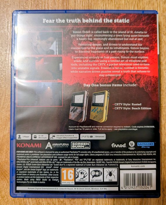 Silent Hill Townfall PS5