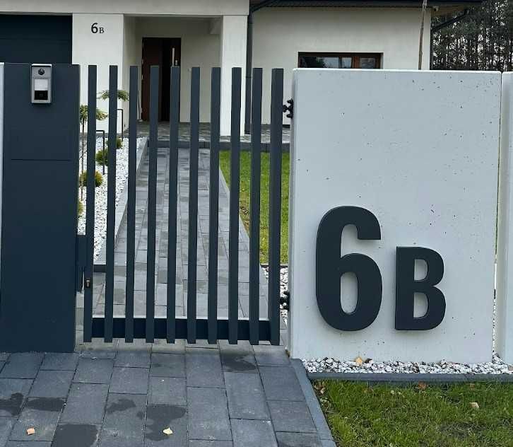 Ogrodzenie grzebieniowe płot nowoczesne ogrodzenie palisada pionowa