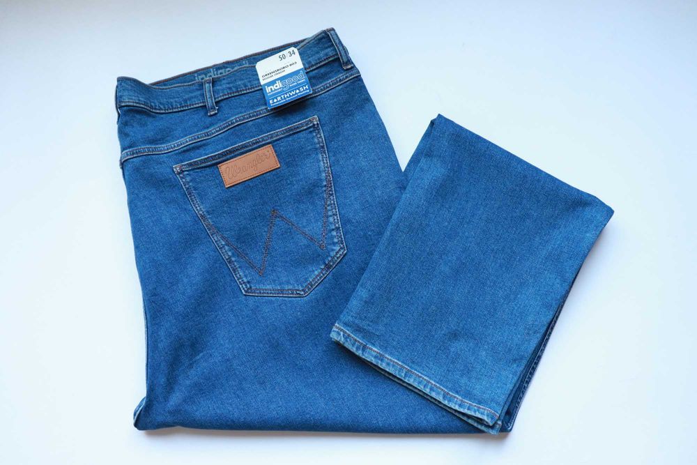 Wrangler Greensboro 803 W50 L34 męskie spodnie jeansy regular  straight nowe cena w sklepie 399zł okazja